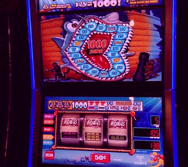 Swipe slot machine